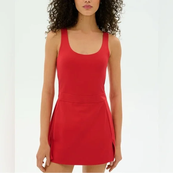 Splits59 Martina Rigor Dress Pirate Red M NWT - Picture 5 of 15